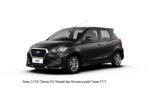 Status LCGC Datsun GO Manual