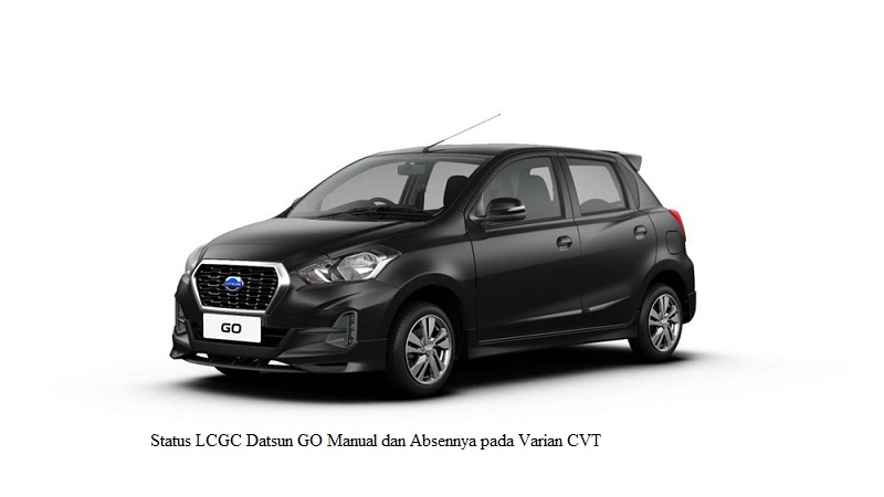 Status LCGC Datsun GO Manual