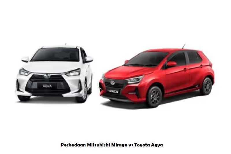Mitsubishi Mirage vs Toyota Agya