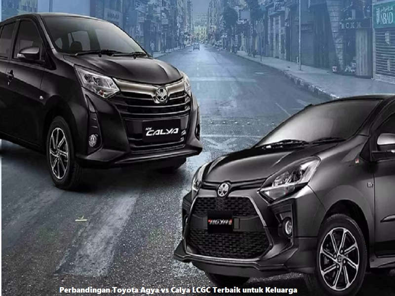 Toyota Agya vs Calya