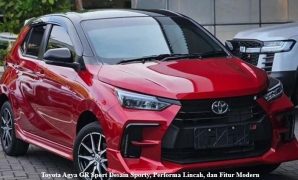 Toyota Agya GR Sport Desain Sporty, Performa Lincah, dan Fitur Modern Toyota Agya GR Sport